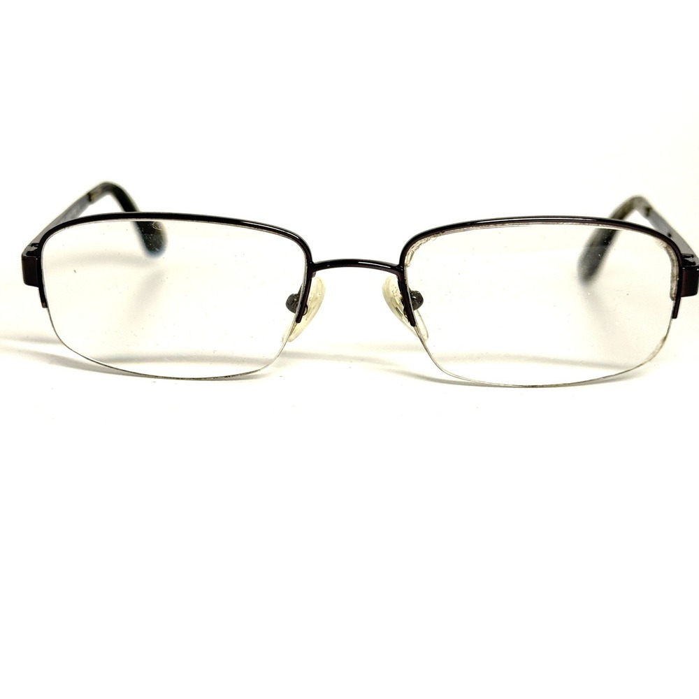 Valentino Titanium Eyeglasses Frames Black Rectangular 1193‎ 06W5 Made in Italy